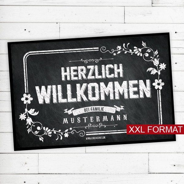 "xxl Doormat ""Vintage" - image 1