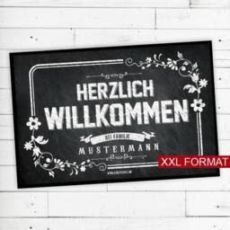 "xxl Doormat ""Vintage"