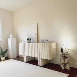 Calacatta Viola Marble Side Table End Free Tax Usa