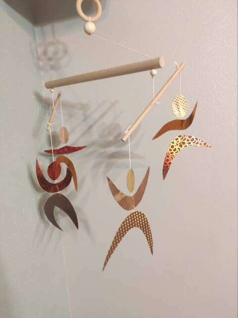Dancers' Mobile With Attachment Ring - image 1