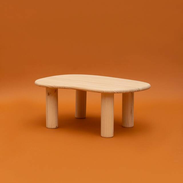 Wooden Coffee Table, Handmade - Calella - image 1