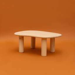 Wooden Coffee Table, Handmade - Calella - thumbnail 1
