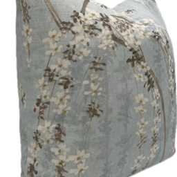 Thibaut Weeping Blossom Blue Cushion Cover Pillow Double Sided - thumbnail 3