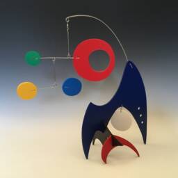 Mobo-Circo Modern S Table Top Sculpture Art Stabile Mobile Mcm Home Decor - thumbnail 1
