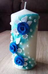 Wedding Candle, Birthday Candle Gift Wedding Mother's Day - thumbnail 1