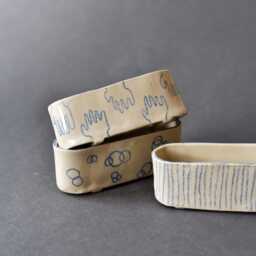 Ceramic Soap Dish, Handmade - Design, Drawing, Customizable Quick-Drying, Dishwasher-Safe - thumbnail 3