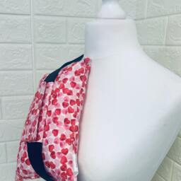 xl Seatbelt Pillow Mastectomy/Breast Surgery Heart Soft Seat Belt Cancer Gift Hysterectomy Cushion Red & Pink Hearts - thumbnail 3