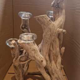 Driftwood Tealight Holder - thumbnail 3