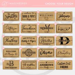 Personalized Best Selling Family Rug - Custom Welcome Doormat Decorative Housewarming Gift Coir Decor - thumbnail 2