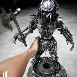 Metal Standing Hunter Axe - Medium Item - thumbnail 4