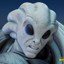 Tidebound Council Master - Sci Fi Alien Force High Kit Fisto Resin Figure 16K - thumbnail 4
