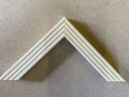 Bespoke Unfinished Pine Reeded Picture Frame