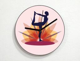 Yoga Hindu Lord Of The Dance - Wall Clock - thumbnail 1
