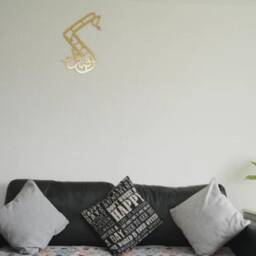 Kun Fa Yakun Islamic Calligraphy Acrylic Wall Art Muslim Home Decor - thumbnail 3