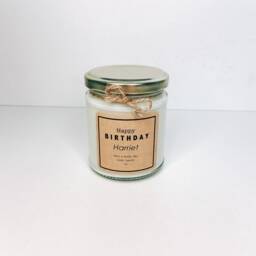 Happy Birthday Gift - Candle Personalised For Her -Birthday - thumbnail 3