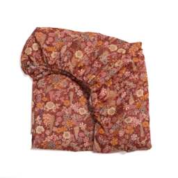 "Fitted Sheet Made With Liberty Fabric "