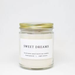 Sweet Dreams Lavender Soy Candle - Aromatherapy Essential Oils, 8 Oz - thumbnail 3