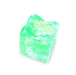 Ice Cube Tea Light Holder 7x7, Recycled Glass Candle - thumbnail 3
