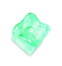 Ice Cube Tea Light Holder 7x7, Recycled Glass Candle - thumbnail 2