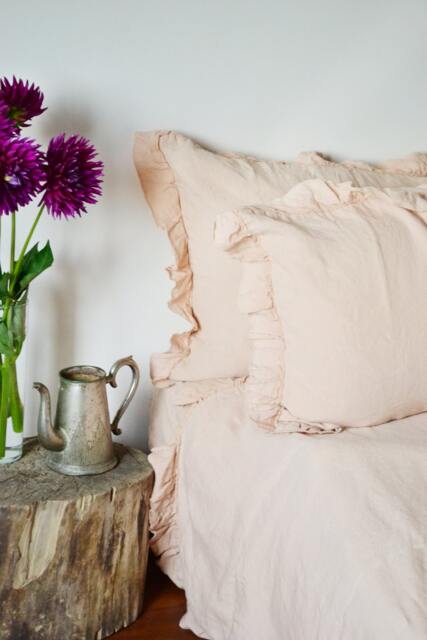 Rustic Home Decor Linen Pillow Covers, Bedroom Decor, Body Cover, Farmhouse Pillow, Throw Pillows, Floor Denim Bedding - image 1