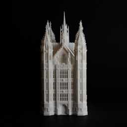 Gothic Civic Hall Model - St Stephen's Inspired Diorama - thumbnail 2