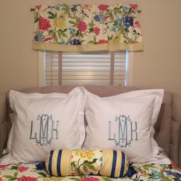 Monogrammed Hemstitch Pillow Sham - thumbnail 2