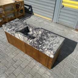 Handcrafted Wood Vanity Base, Customizable Bathroom Cabinet - thumbnail 4