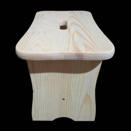Beech Wood Wooden Foot Stool/Chair - Self-Assembly Kit - thumbnail 2