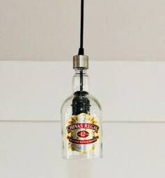 Chivas Regal Whiskey Bottle Pendant Light