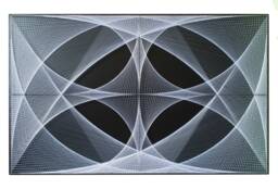 String Art Plasma/3D Tv Of A New Generation Sacred Geometry Zen Mandala Maditation Wall Spiritual Home Decor Yoga Studio Design - thumbnail 1