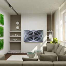 String Art Plasma/3D Tv Of A New Generation Sacred Geometry Zen Mandala Maditation Wall Spiritual Home Decor Yoga Studio Design - thumbnail 3