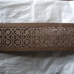 Wood Art Handmade Woodcarving Home D??cor Wall Hanging Wooden Gift Woodcraft Woodworking Leaves 23 X 7??? - Made To Order - thumbnail 2