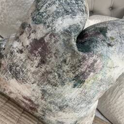 John Lewis & Partner Giverny Fabric , Multi Cushion Cover Throw Pillow Abstract Design - Double Sided Designer - thumbnail 2