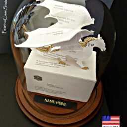 Dragon Business Card Sculpture Gold Leaf Mythical Art - thumbnail 2