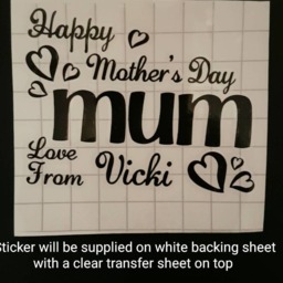 Personalised Sticker Label For Candle Jar Thank You Gift Just To Say Thanks Keepsake Present Idea Any Name Or Text Friend Mum Daughter Aunty - thumbnail 2