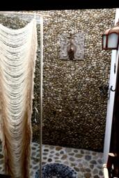 Small Boho Cotton Curtain, Macrame Wall Hanging, Wedding Decor, Altar, Art, Headboard - thumbnail 1