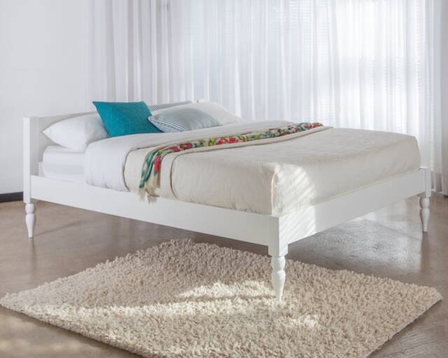 White Knight - Turned Leg Option Wooden Bed Frame By Get Laid Beds - image 1