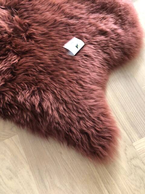 Cinnamon Coloured Luxury Sheepskin Rug - image 1