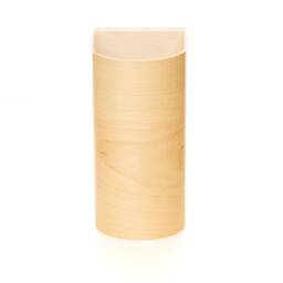 Birch Wood Wall Sconce Rustic Modern Bedside Lamp - thumbnail 3