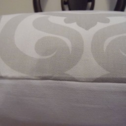 Grey & White Pillow Cover Cotton Duck Home Decor - thumbnail 3