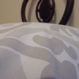 Grey & White Pillow Cover Cotton Duck Home Decor - thumbnail 4
