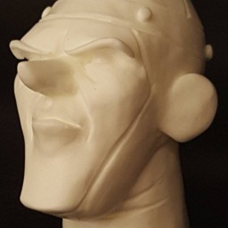 Unpainted Dirk Head - Dragon's Lair - thumbnail 3
