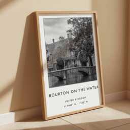 Bourton On The Water Print Cotswolds Village Wall Art - thumbnail 3