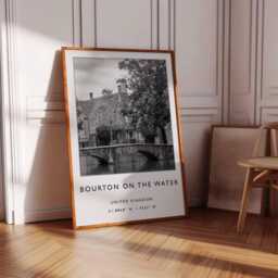 Bourton On The Water Print Cotswolds Village Wall Art - thumbnail 2