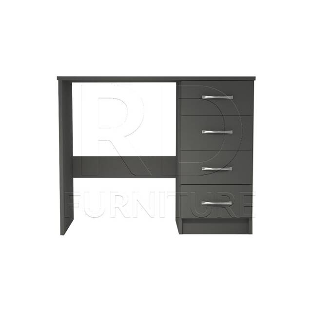 Grey Dressing Table Ready Assembled