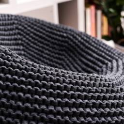 Giant Memory Foam Bean Bag Chair, Adult Floor Pillow, Filled, Ready For Use - thumbnail 2
