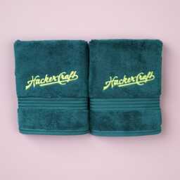 Personalised Towel Uk, Name Embroidery, Personalised Design, Logo On Towel, Embroidered Face Cloth, Hand Bath Sheet - thumbnail 3