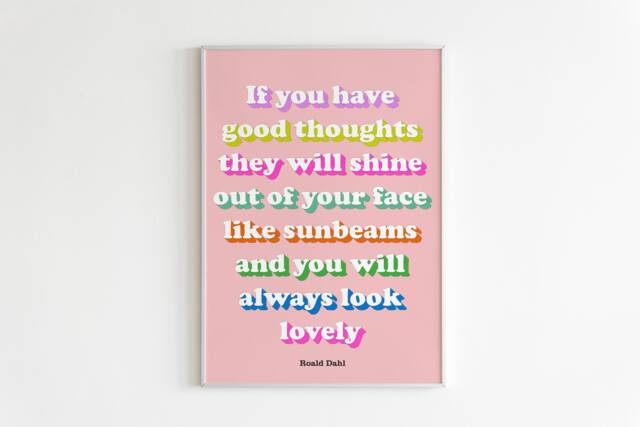 Roald Dahl The Twits Quote Wall Art - image 1