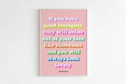 Roald Dahl The Twits Quote Wall Art - thumbnail 1