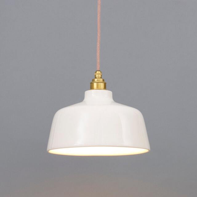 Belle Pendant Light - White Ceramic - image 1